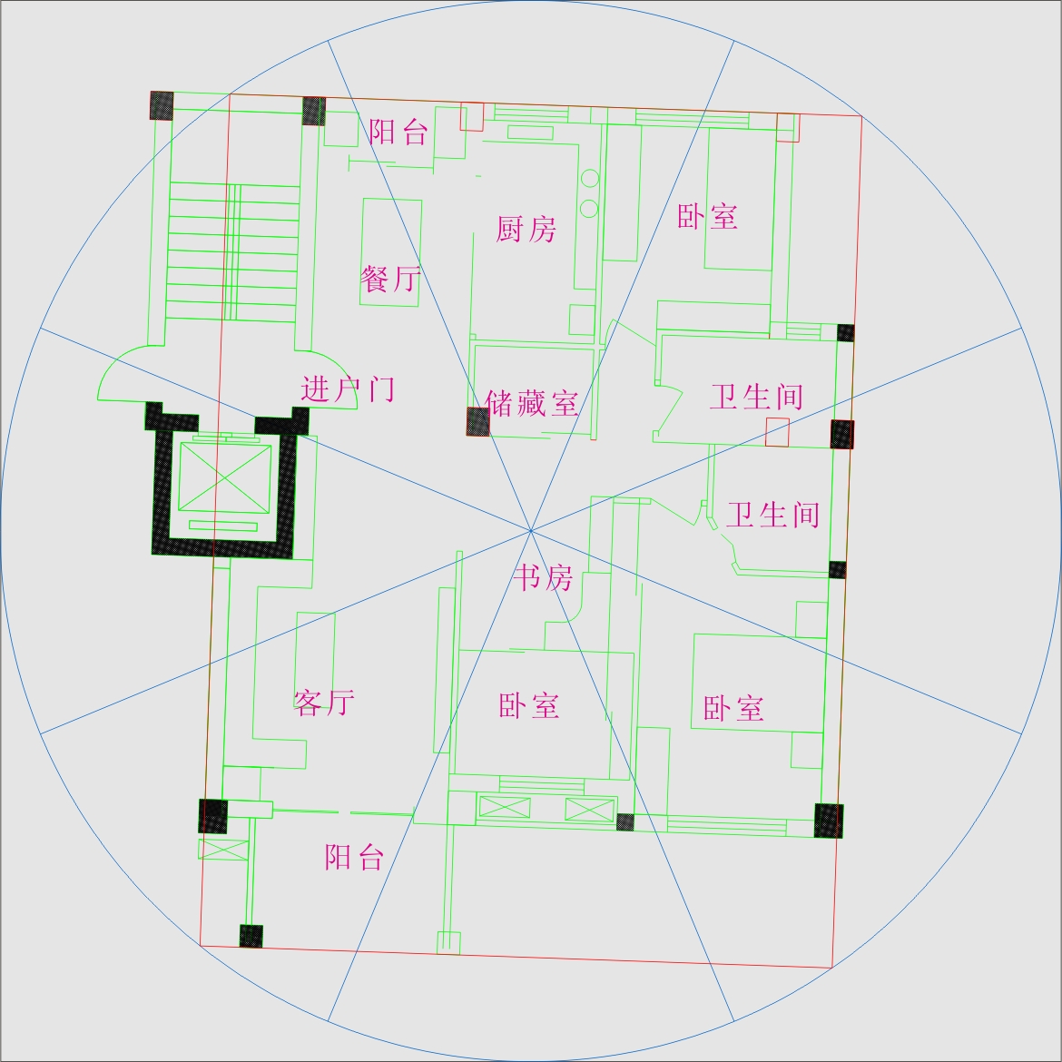 住宅风水布局