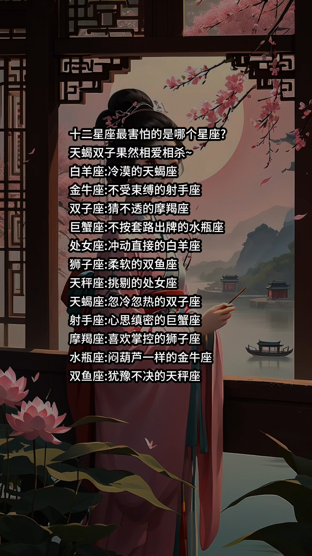 害怕老婆被抢走星座男