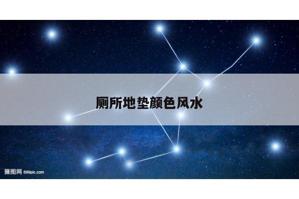 厕所地垫颜色风水