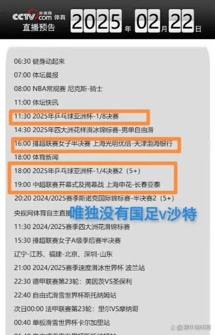 体育赛事频道5+节目表,体育赛事频道5+节目表中央五套体育频道节目单